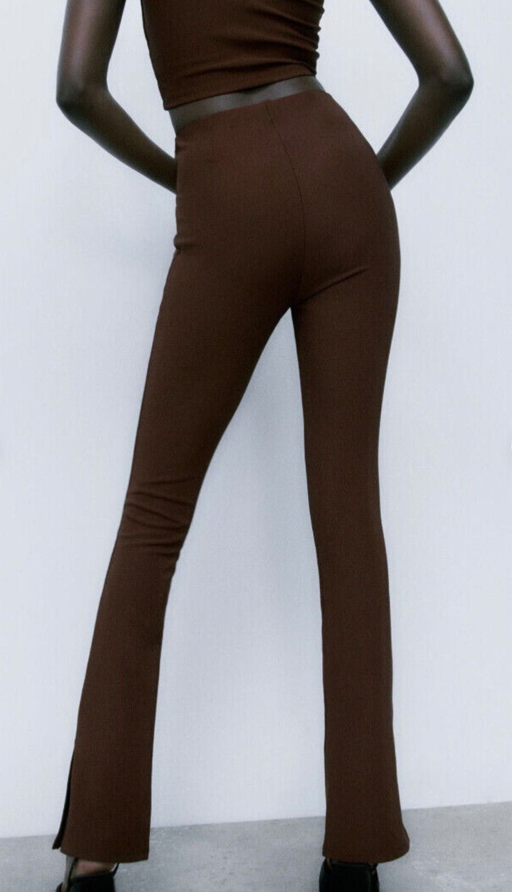 Лосини Zara з розрізами S