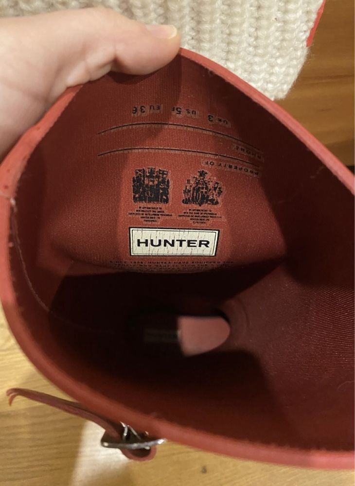 Botas Hunter Red Tall