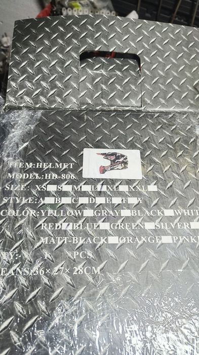 Продам ендуро шолом з очками