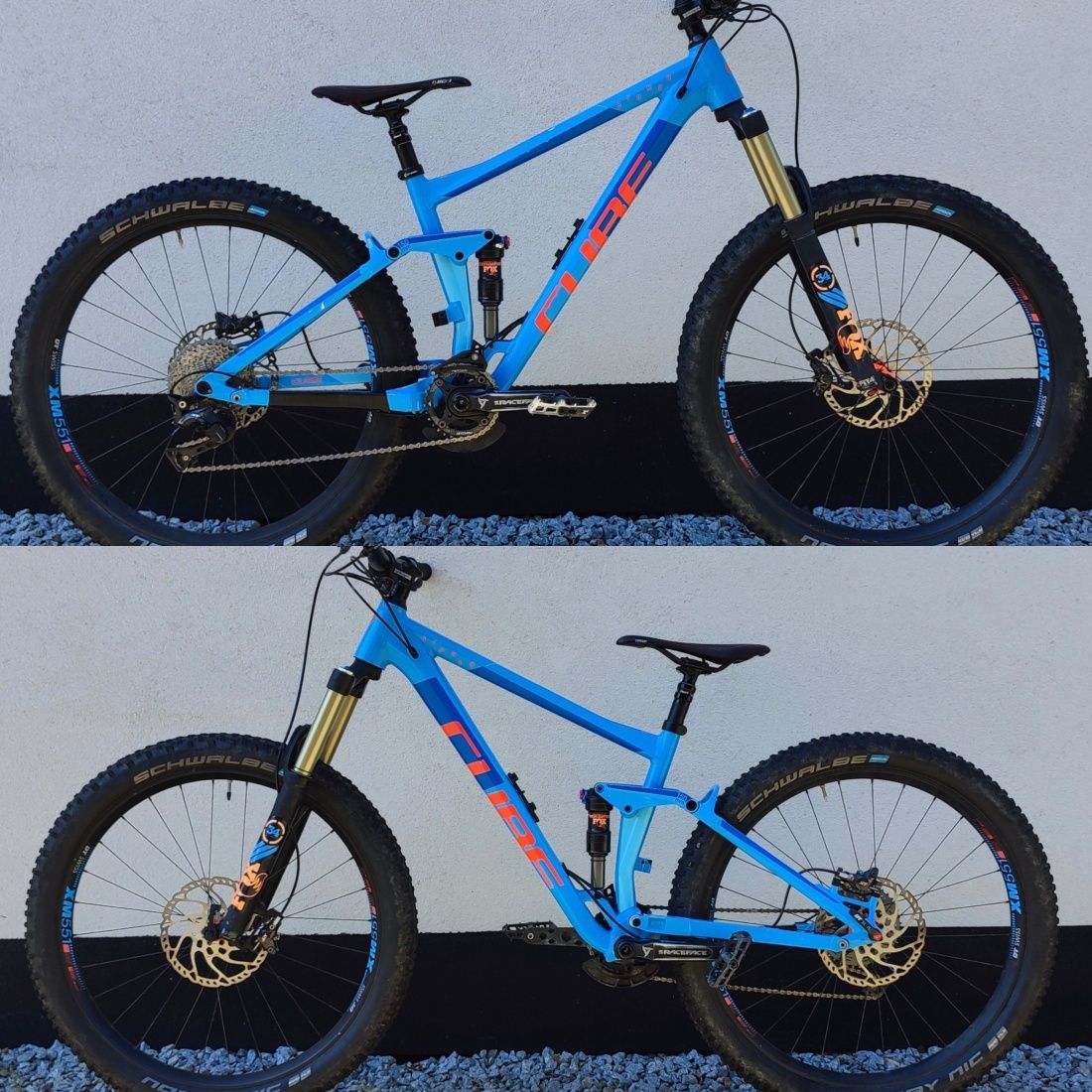 Cube stereo HPA150 SL Fox 34 deore XT 27,5+ FR enduro LEKKI nowe foty