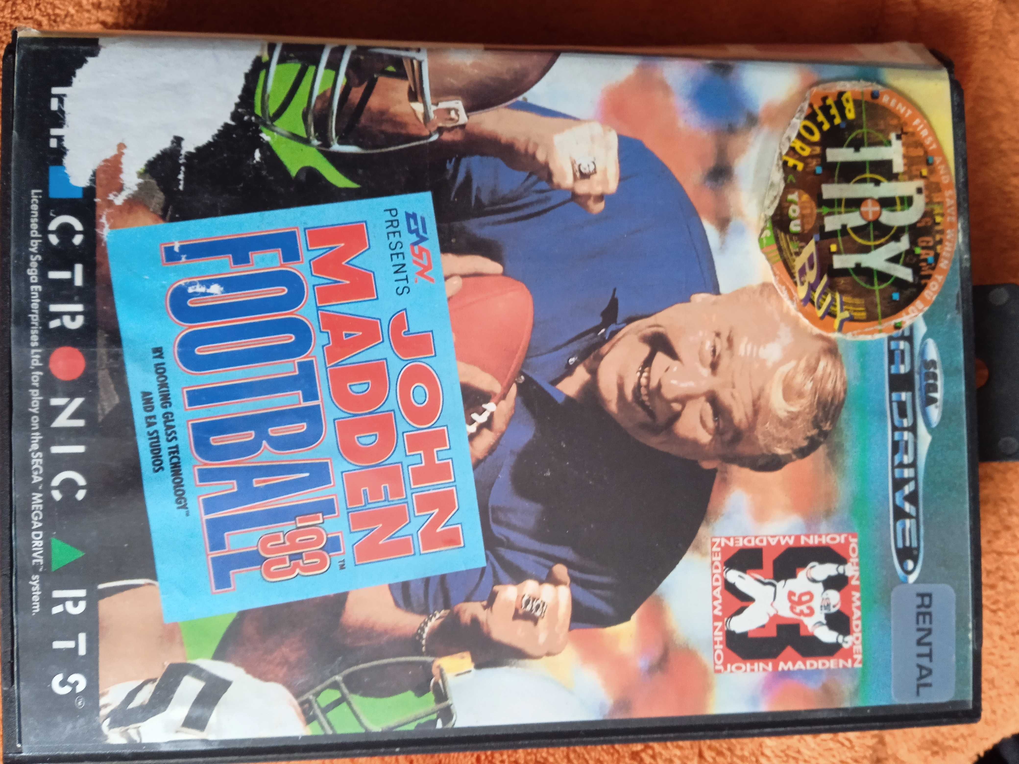 John Madden Football 93 - Sega Mega Drive