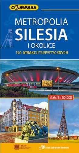 Mapa turystyczna - Metropolia Silesia i okolice - praca zbiorowa