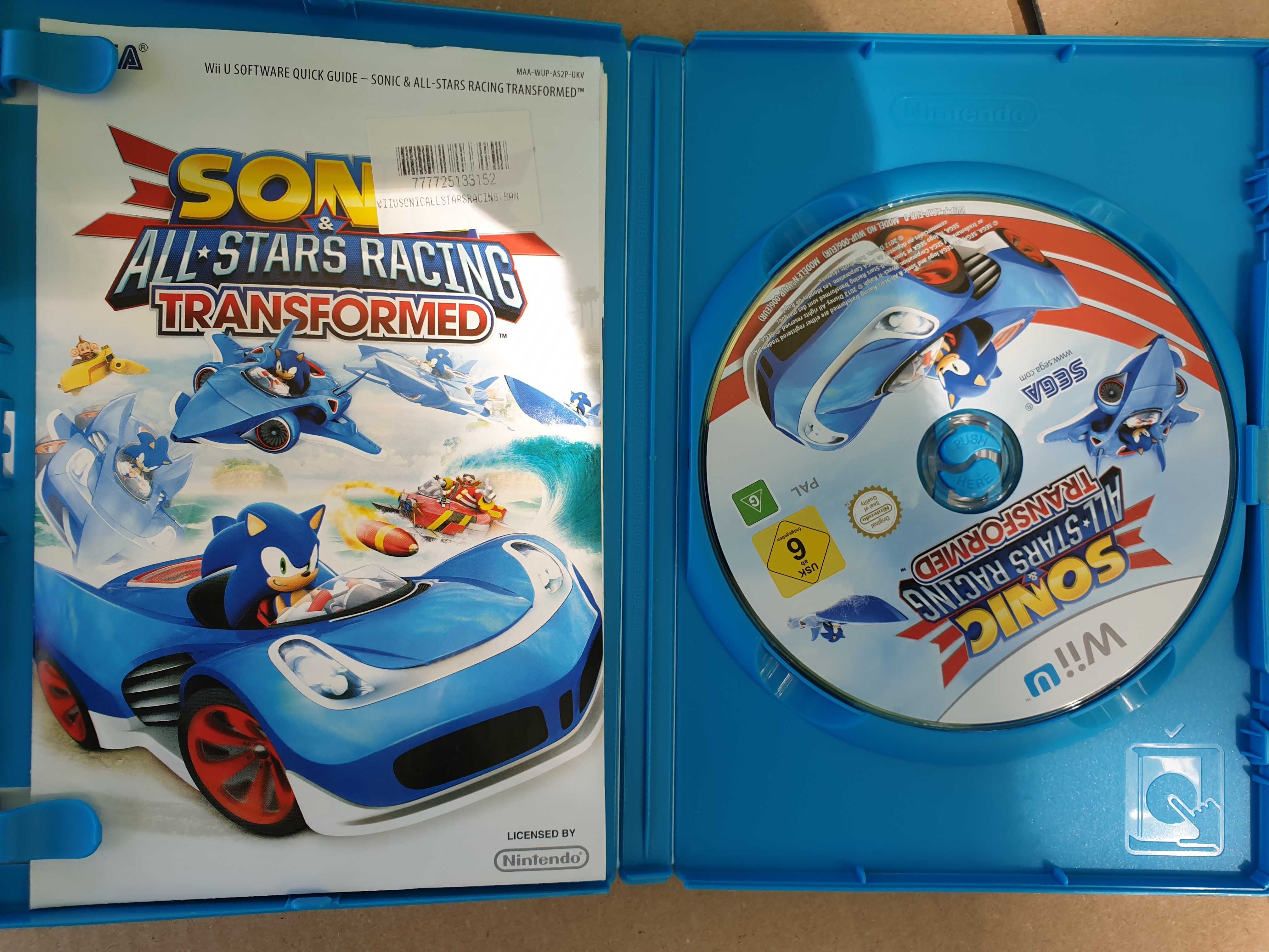 Sonic All Stars Racing Transformed Wii U