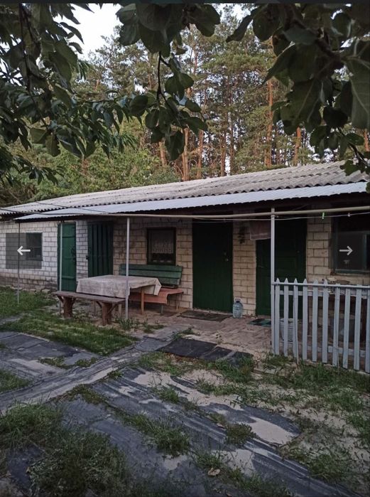 Продається частина будинку біля лісу і озера