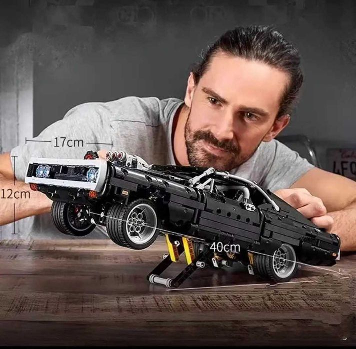 Конструктор машинка Technic Dodge Charger, подібний до LEGO