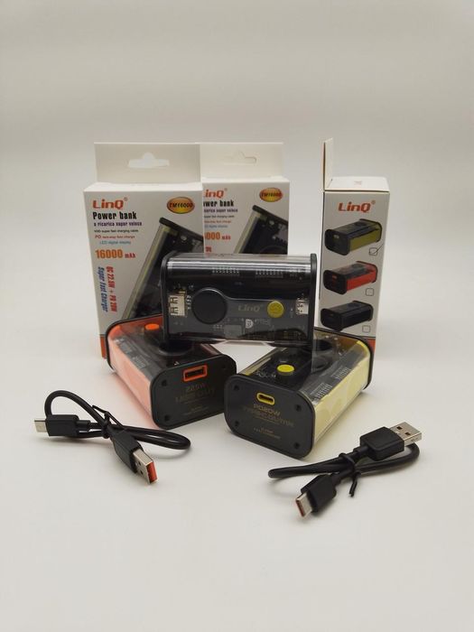 Продам павербанк LINQ TM-16000mAh PD 22.5W
