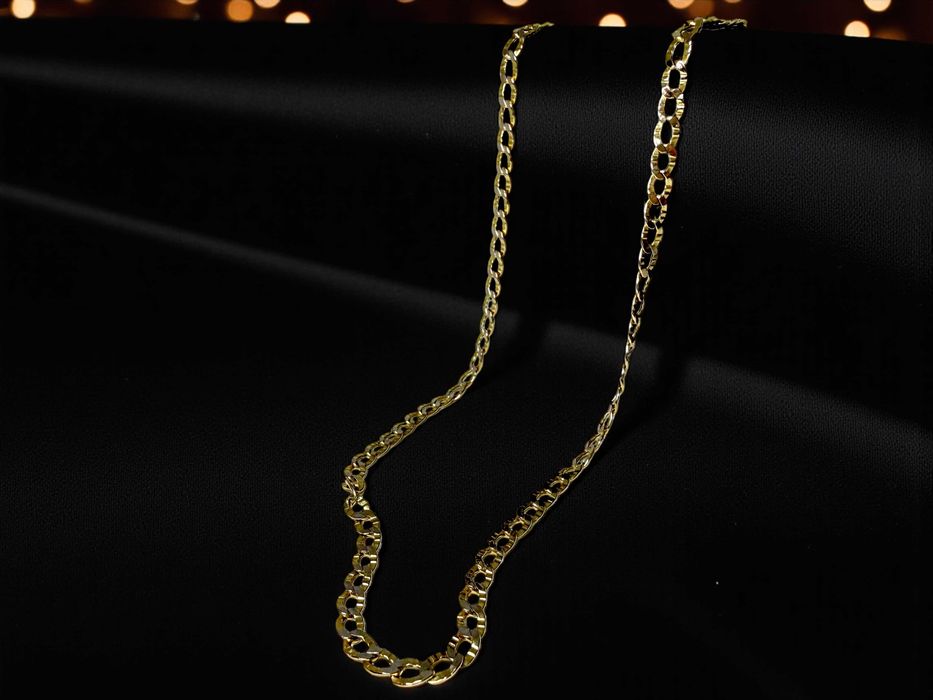 Złoty łańcuszek 585 – splot pancerka w.5,92