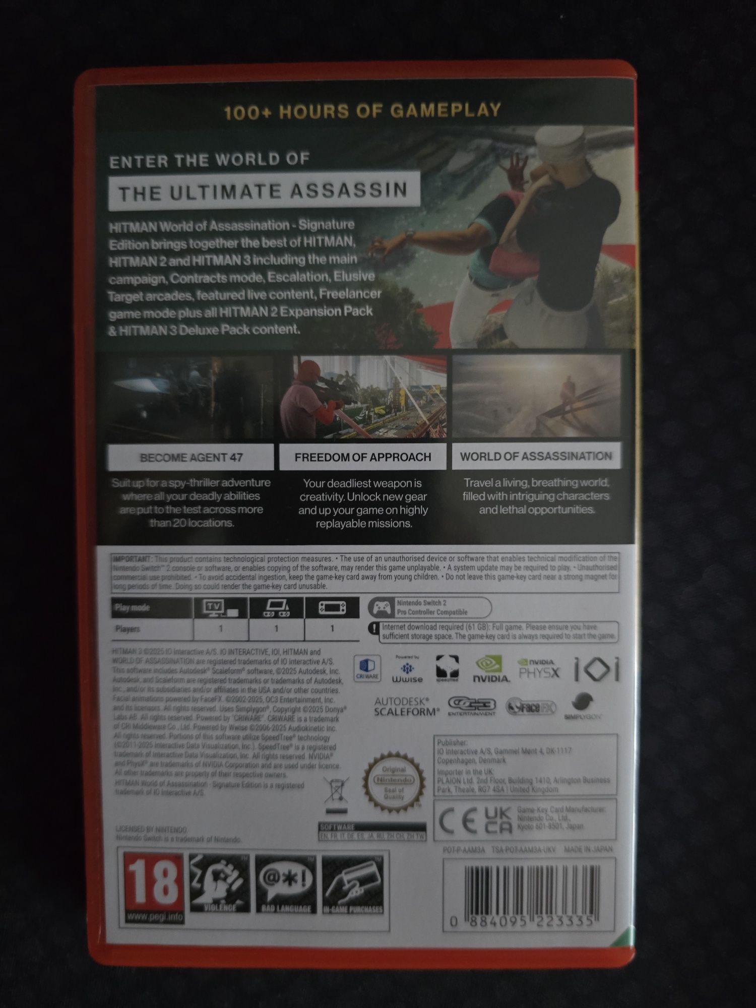 Jogo Hitman switch 2
