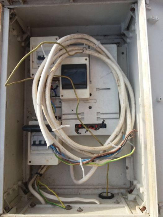 Rozdzielnia budowlana używana plus długi przewód Gratis