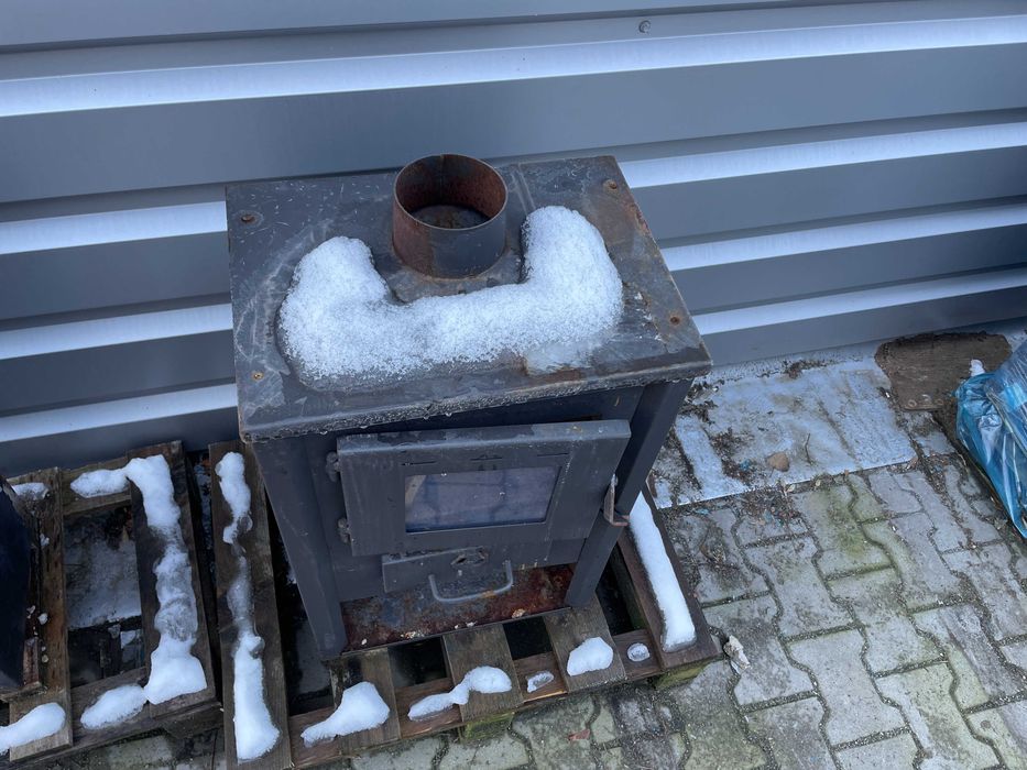 Piec koza kominek wolnostojący stalowy koza BLIST B1e 10kw II Gatunek