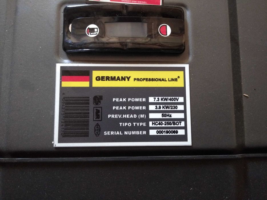 Agregaty prądotwórcze Harzters H5540TRS szt.2