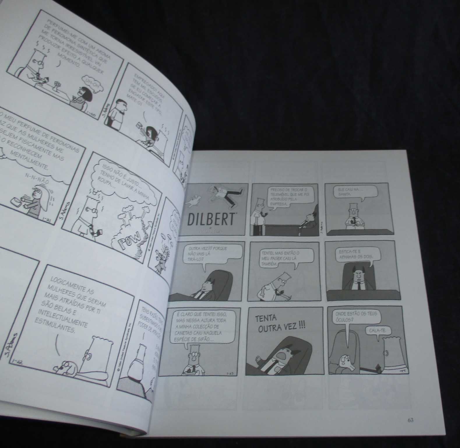 Livro BD Dilbert Como Enganar o Chefe Scott Adams