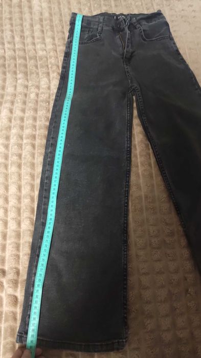 Джинси дівчинка чорні 146