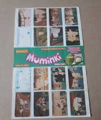 Album z gum Muminki, lata 90