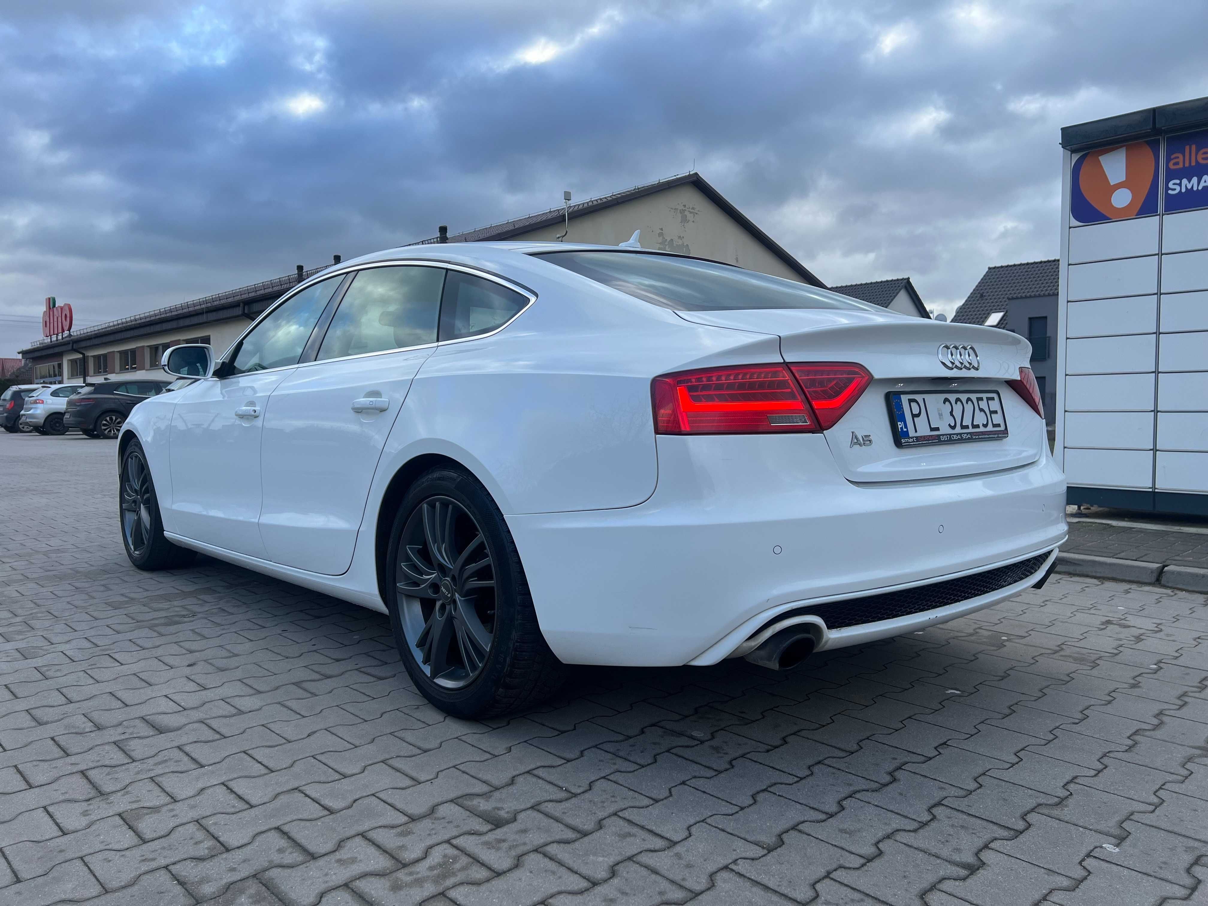 AUDI A5 2.0 TFSI S-Line Lift 2012r.  automat ładna biała 5 drzwi