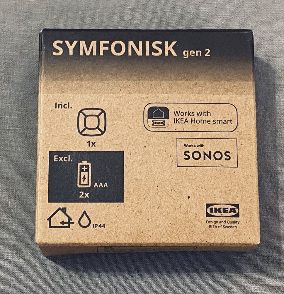 Пульт SYMFONISK gen 2 для колонки SONOS (zigbee)