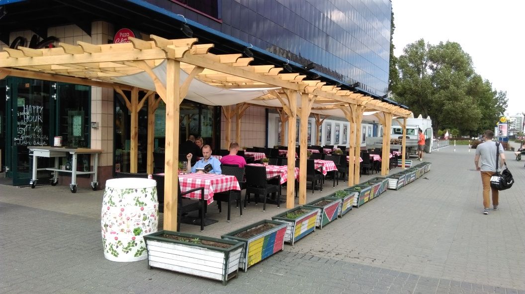 PERGOLA Altana Drewutnia Wiata