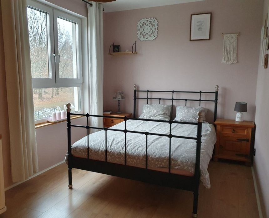 Łóżko metalowe Ikea 140x200