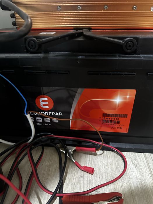 Готова система ДЖБ ІБП Бесприбійник Акумулятор інвертор і зарядка