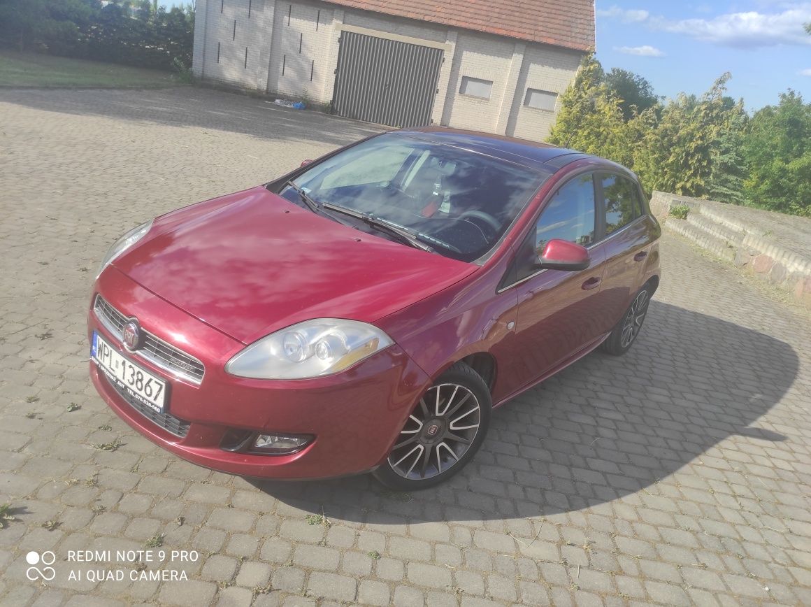 Fiat Bravo ll 2007 r 1.9 120 km klima zamiana