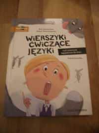 książka logopedyczna dla dzieci Wierszyki ćwiczące języki