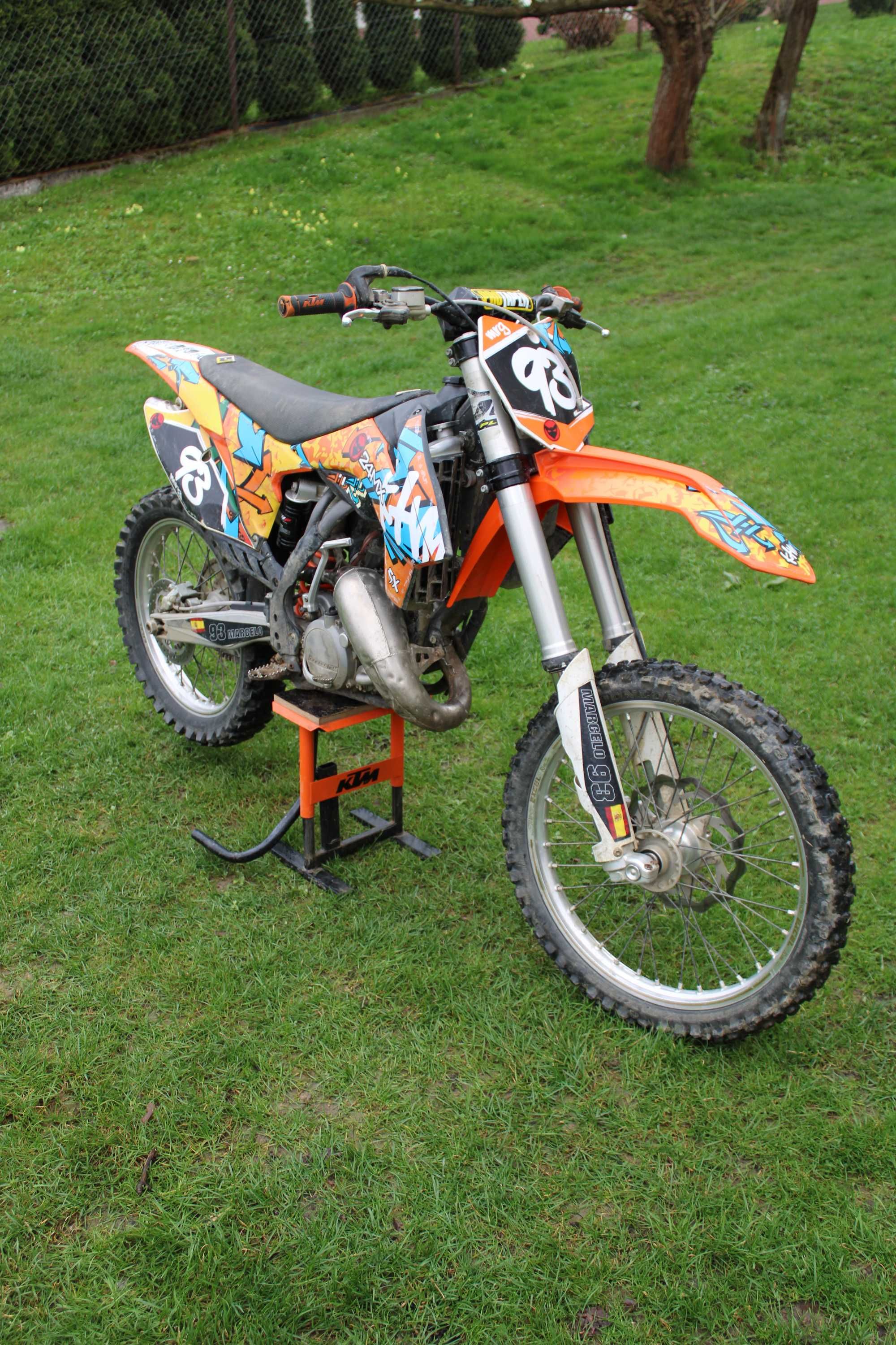 Ktm sx 125 7MTH 2014r