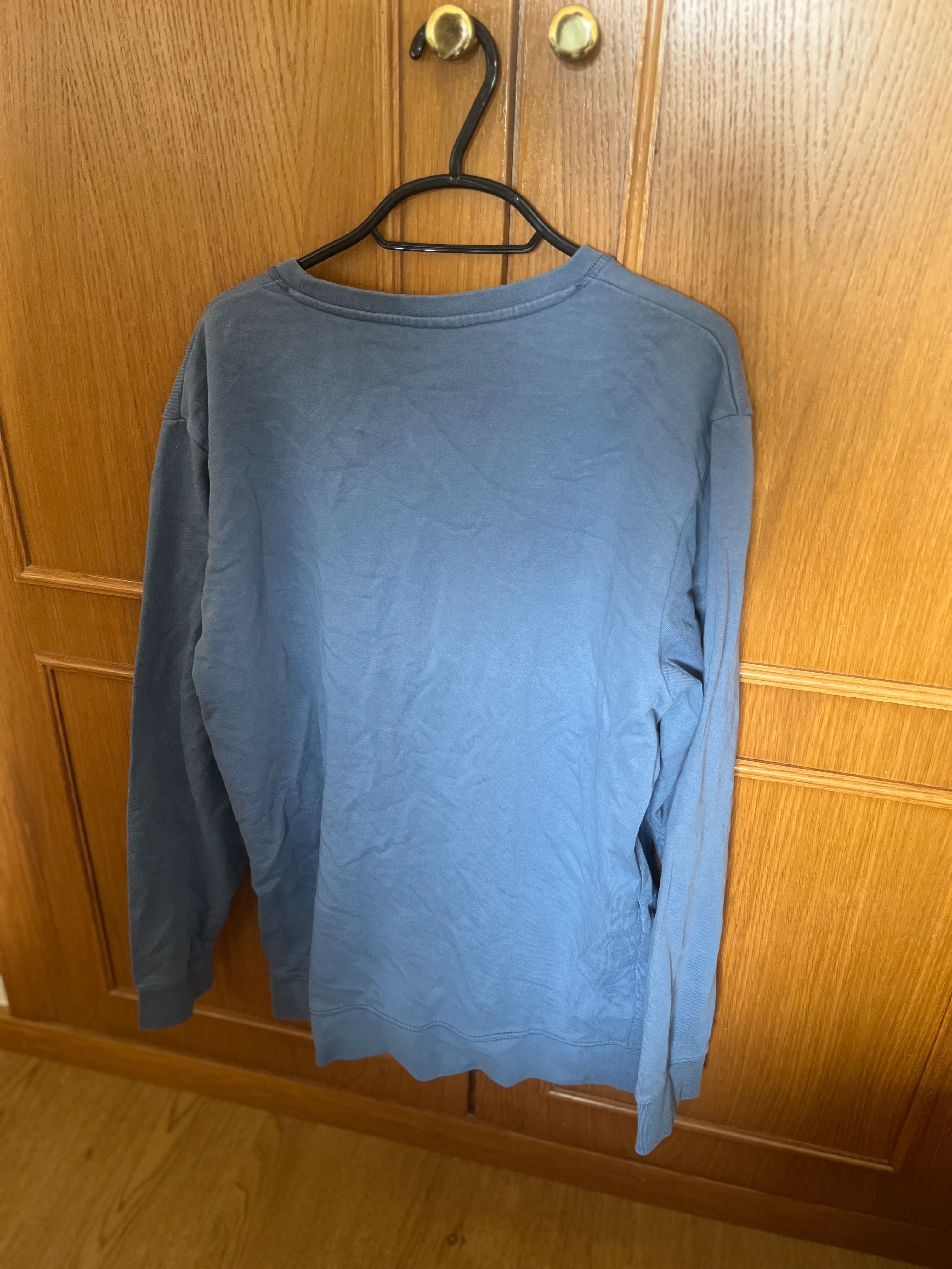 T-shirt Manga Comprida Jack & Jones – Azul Cinzentado XL