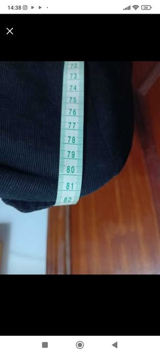 Casaco vintage da Lois medidas na foto