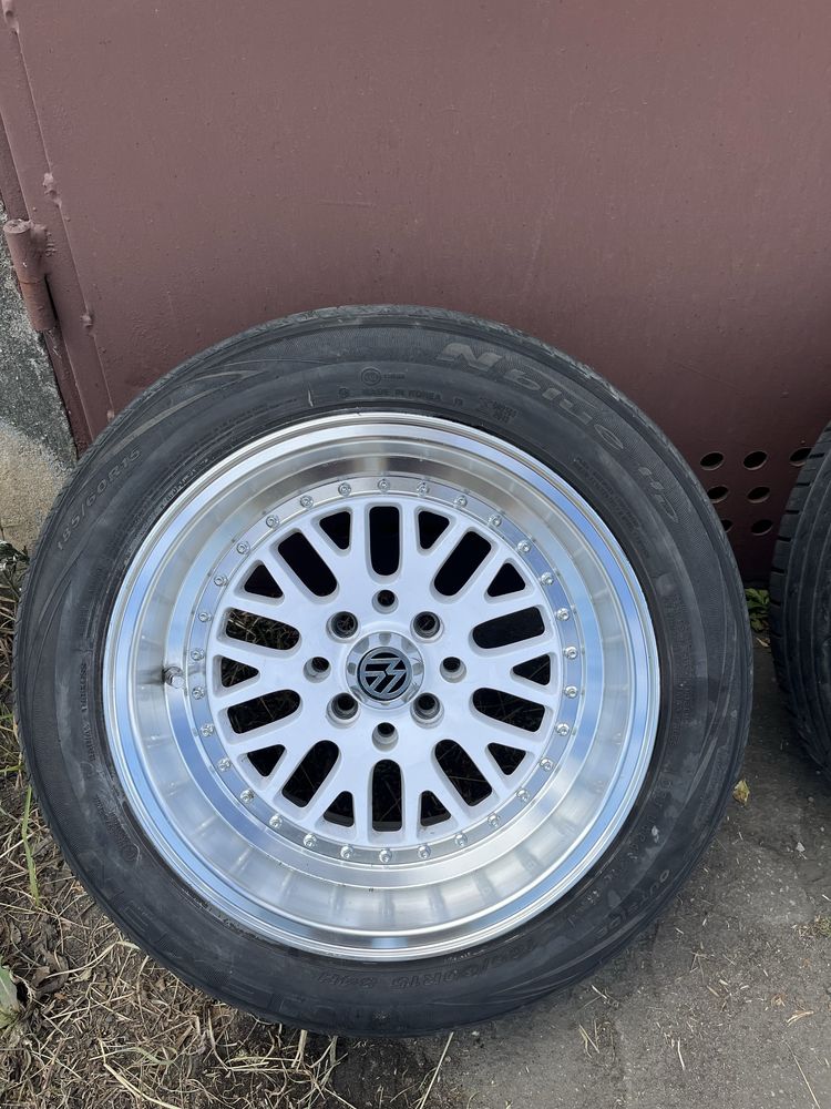 Felgi 15x8J 4x100, 4x108, JR, JDM, BBS,