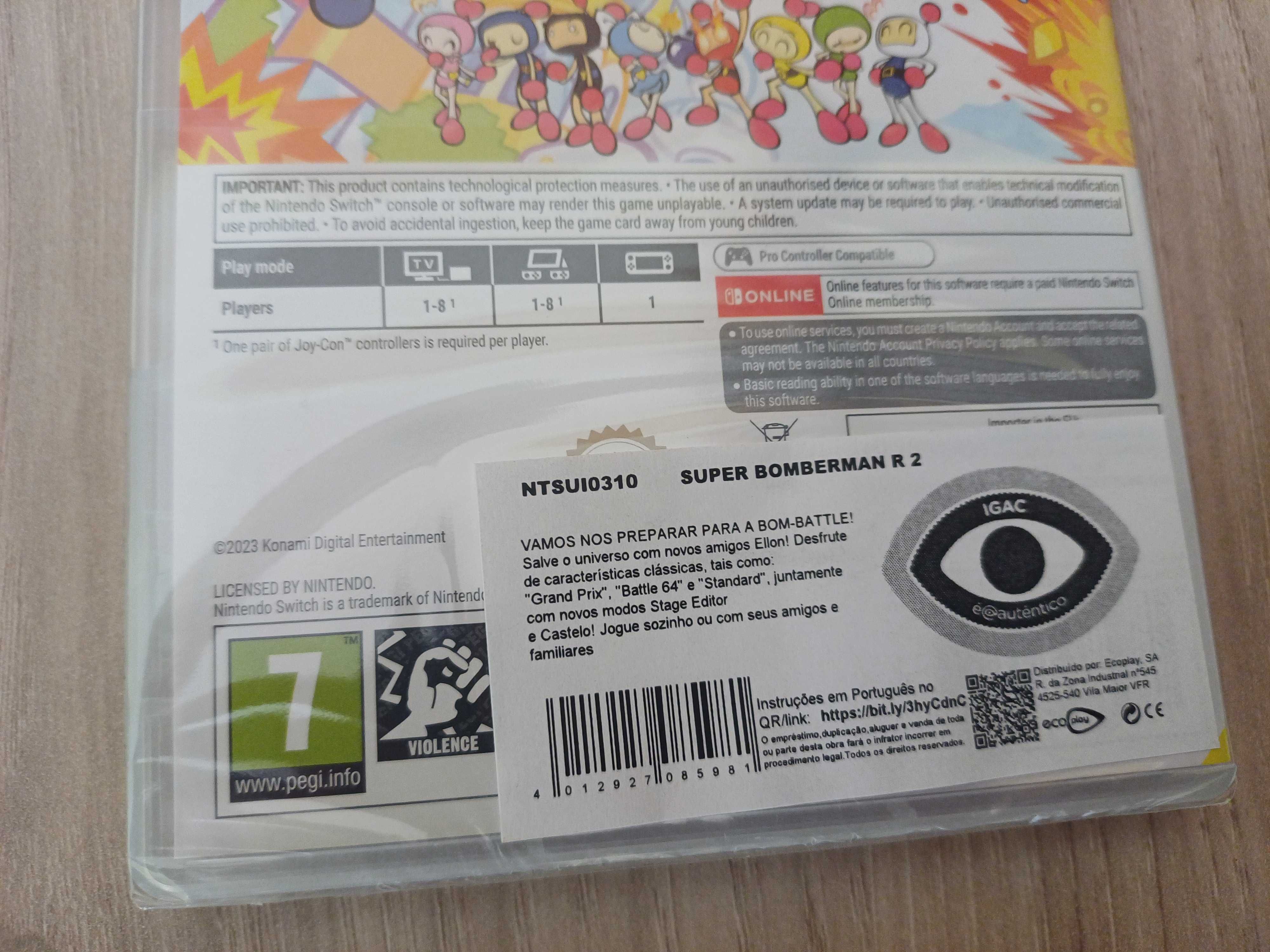 Bomberman R2 Novo Nintendo Switch