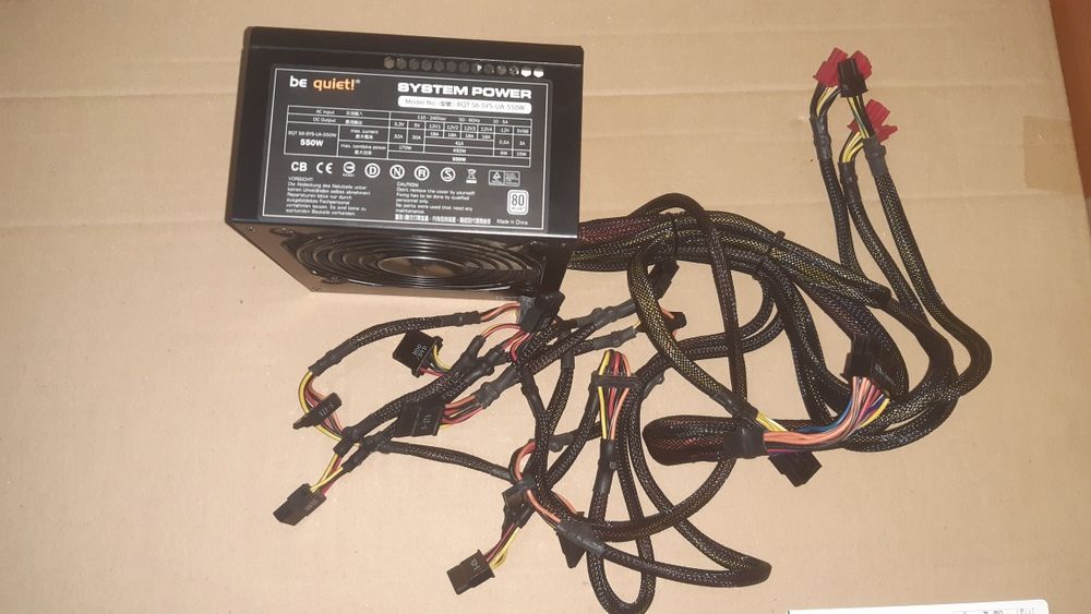 Bequiet System Power 550W