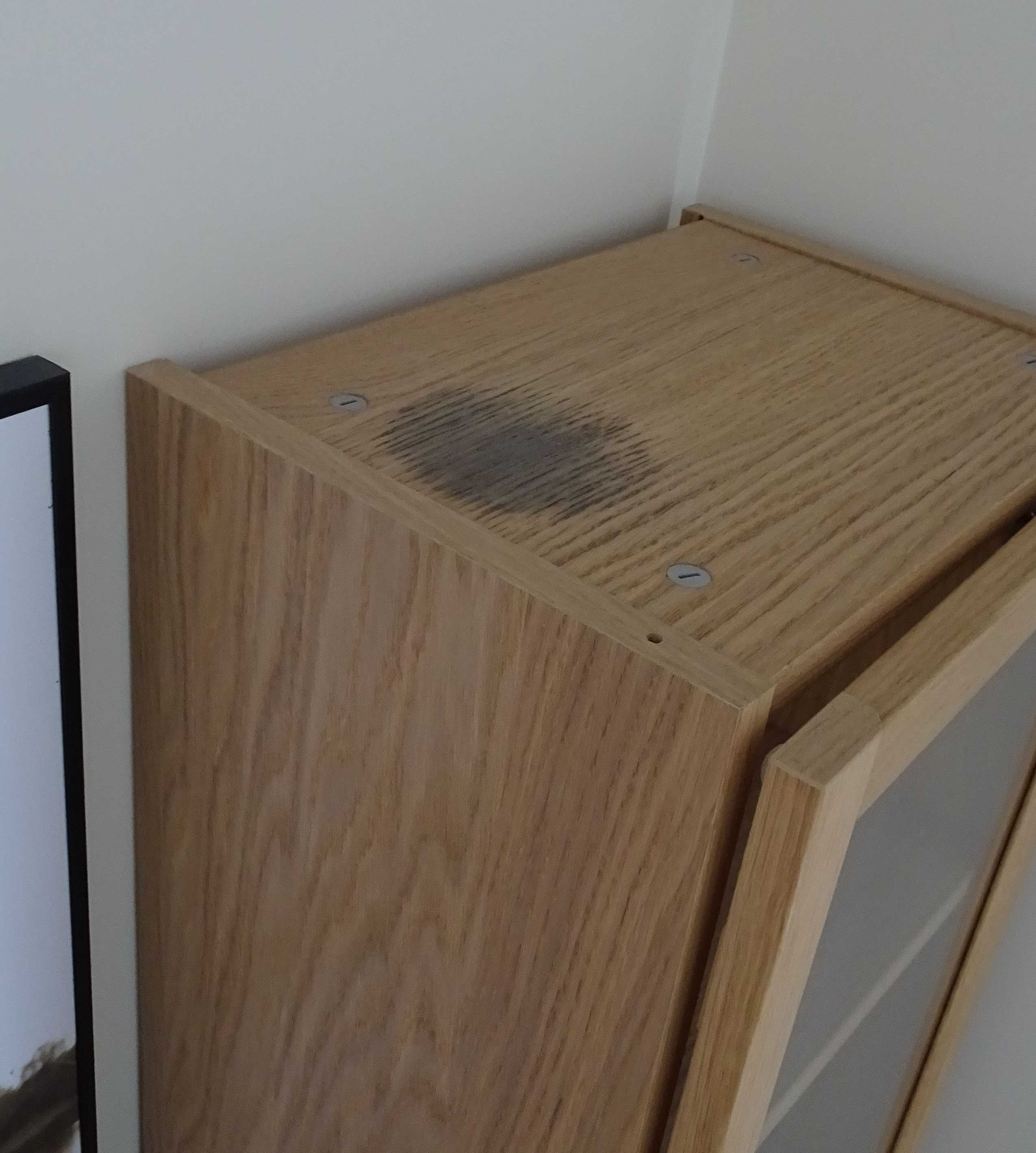 Zestaw mebli Ikea Billy/OXBERG kolor dąb