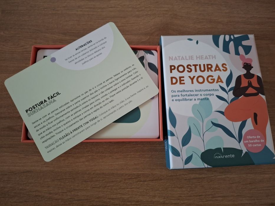 Cartas de posturas de Yoga