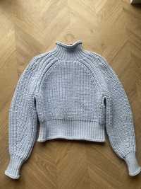 H&M blekitny sweter nowy XS nowa kolekcja