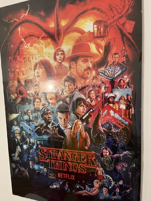Plakat poster stranger things