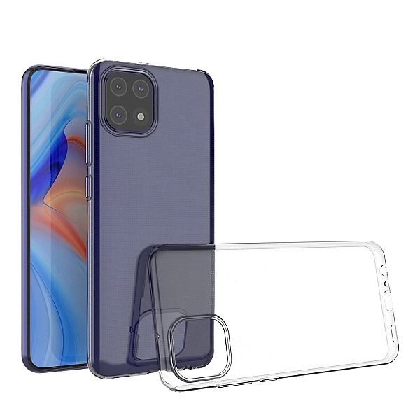 Żelowy pokrowiec etui Ultra Clear 0.5mm Samsung Galaxy A03 przezroczys
