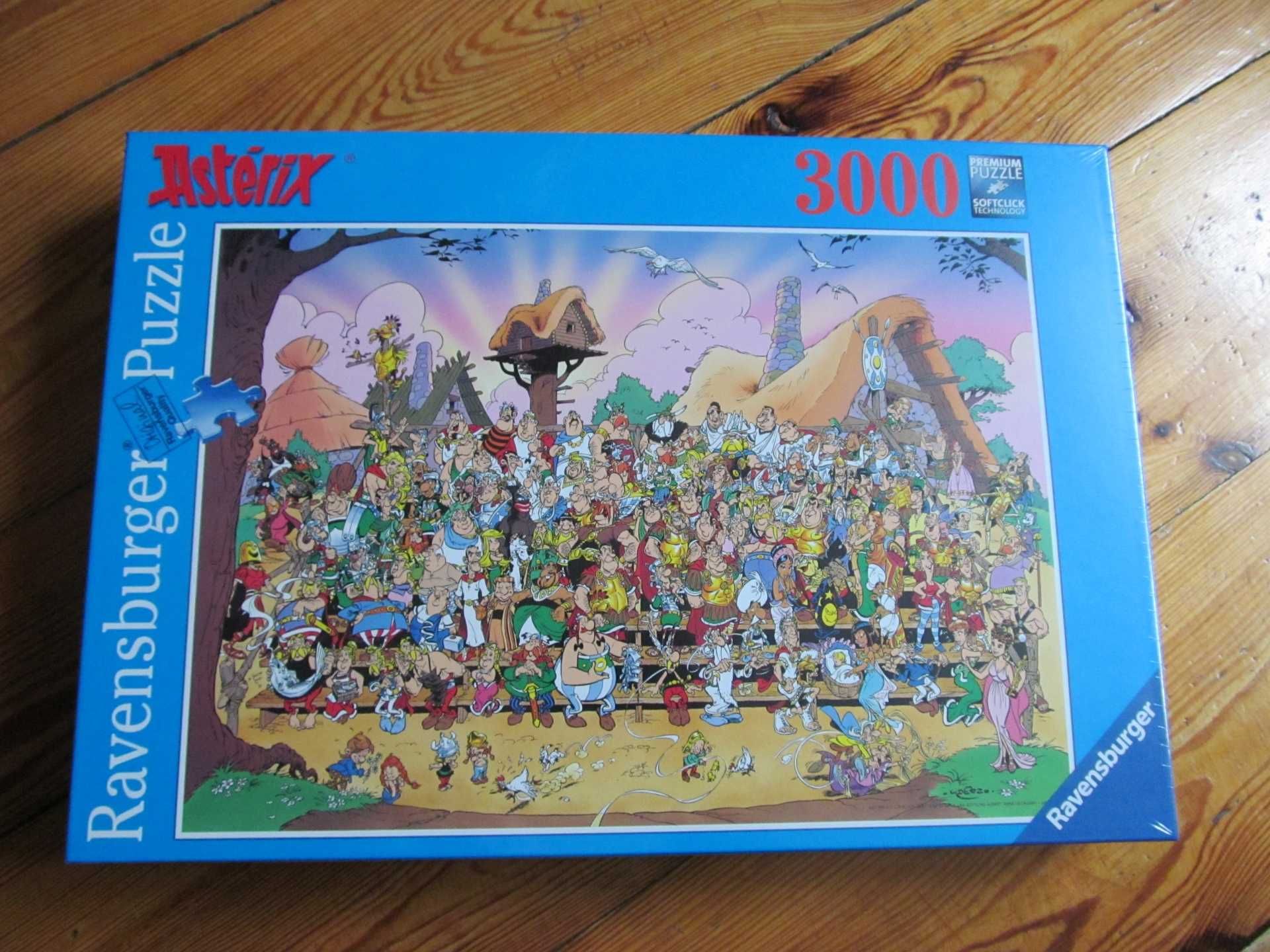 Puzzle Ravensburger 3000 Asterix nowe w folii. Idealne na prezent