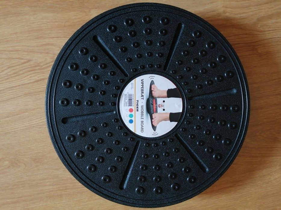 Plataforma circular para exercicio de equilibrio