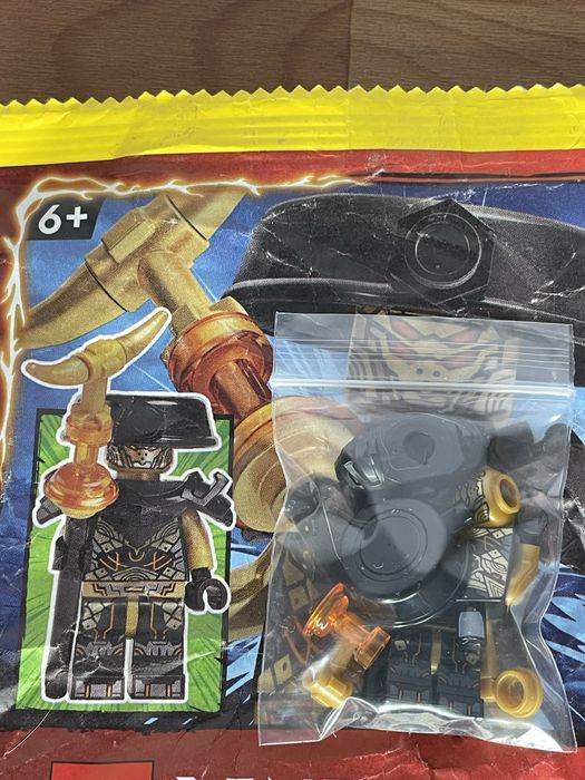 Lego Ninjago Jay Cole Zane Kai Figurki gazetka Lloyd stone army armia