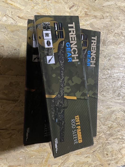 Pokrowce Shimano Tribal Trench Gear 12ft Padded Rod Sleeve wedki 3,6 m