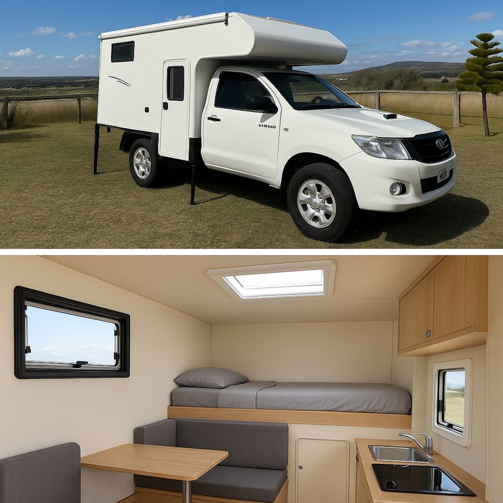 Celula Camper amovivel para Pick-Up