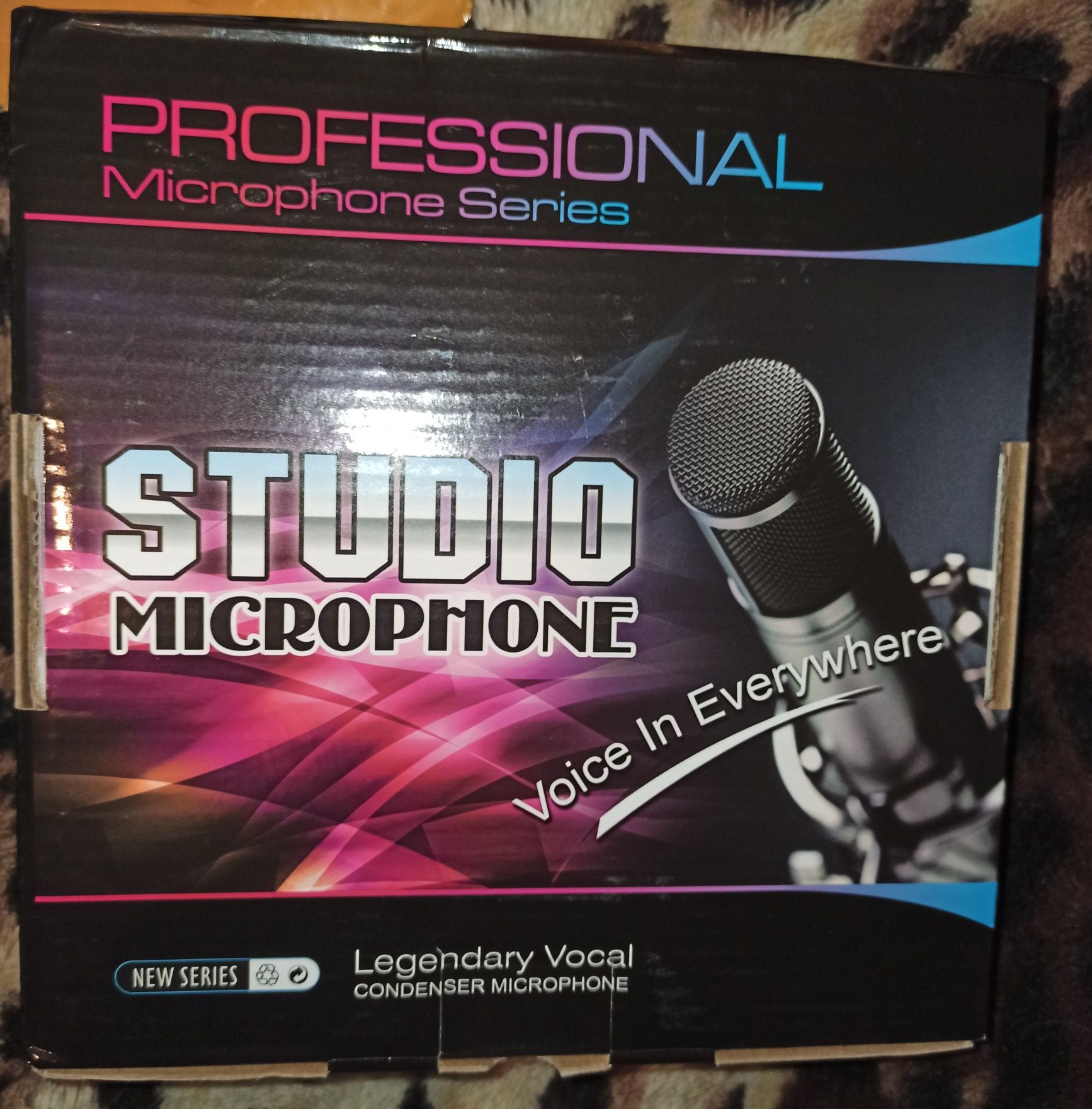 Профессиональный Студийный конденсаторный микрофон BM800