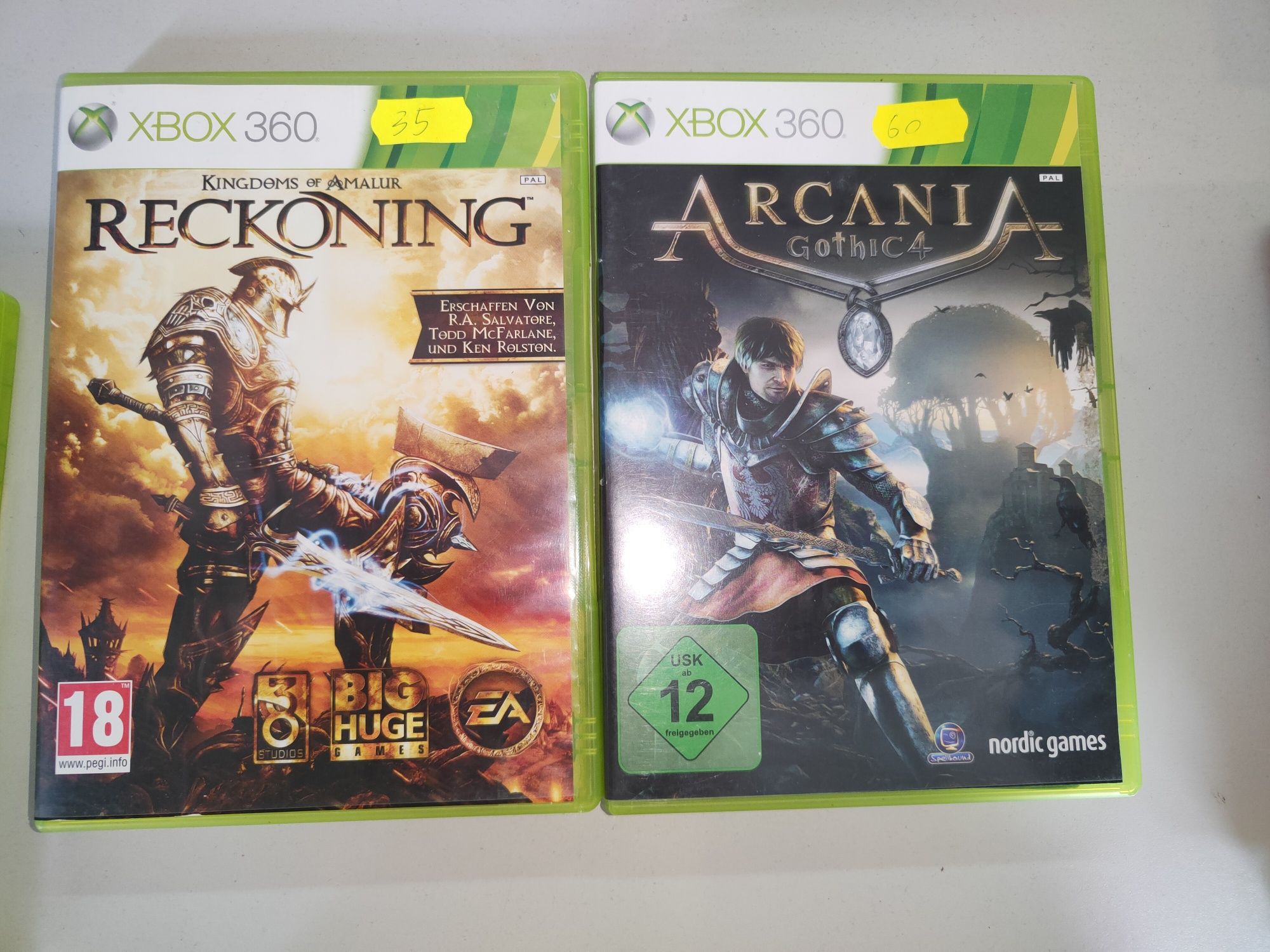 Gry Xbox 360 Arcania, Xcom, Reckoning