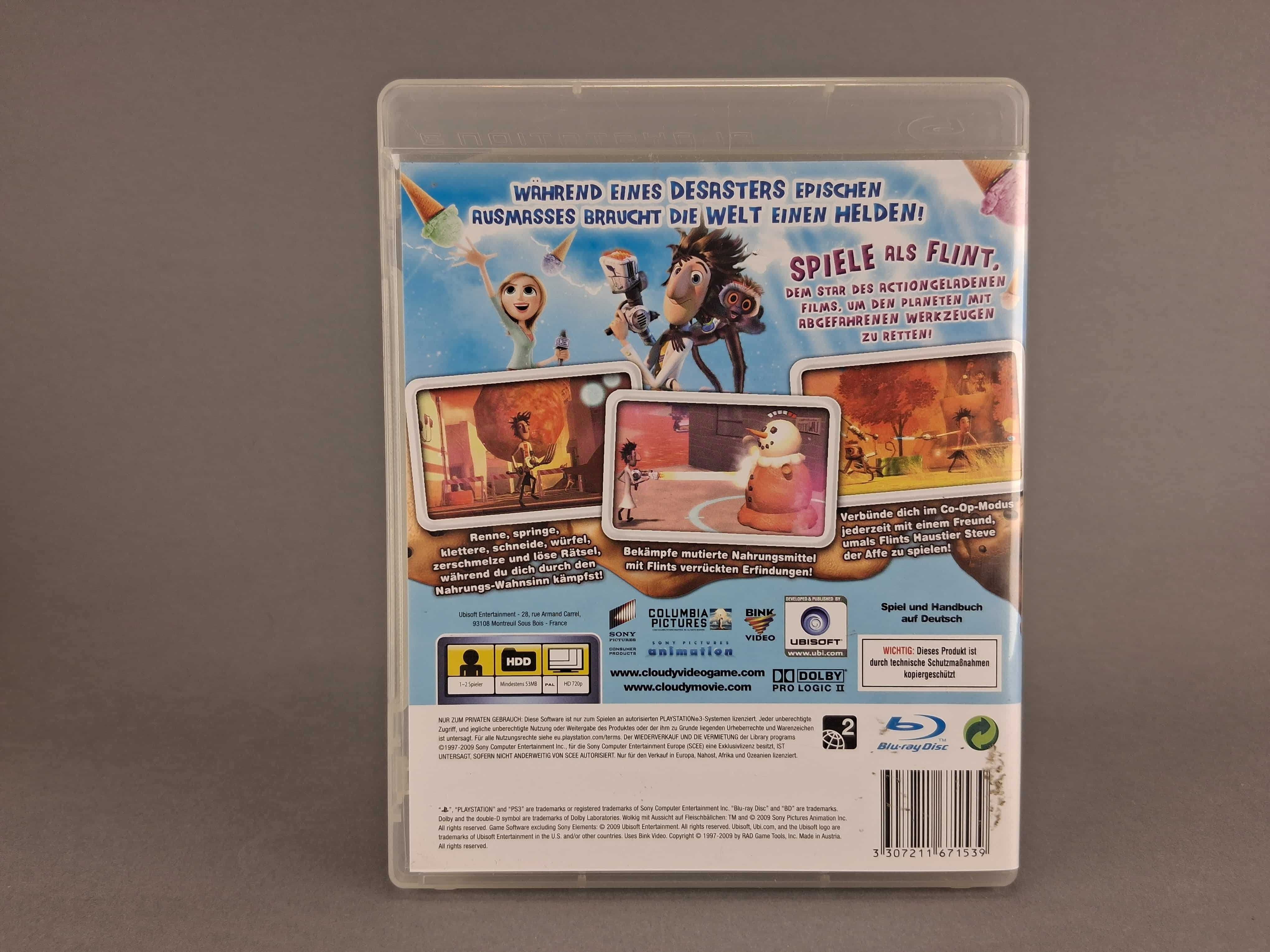 N019 Cloudy With a Chance of Meatballs PS3 Gra