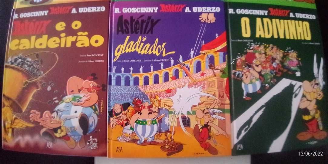 Asterix - livros edição ASA - MERIBÈRICA/LIBER - VERBO