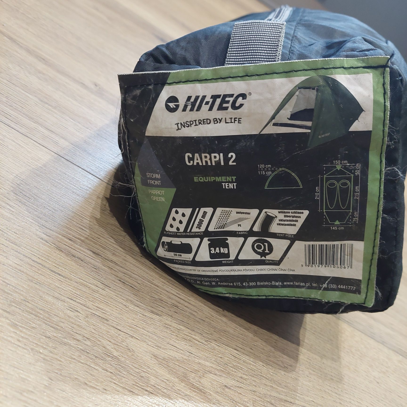 Namiot HI-TECH Carpi 2