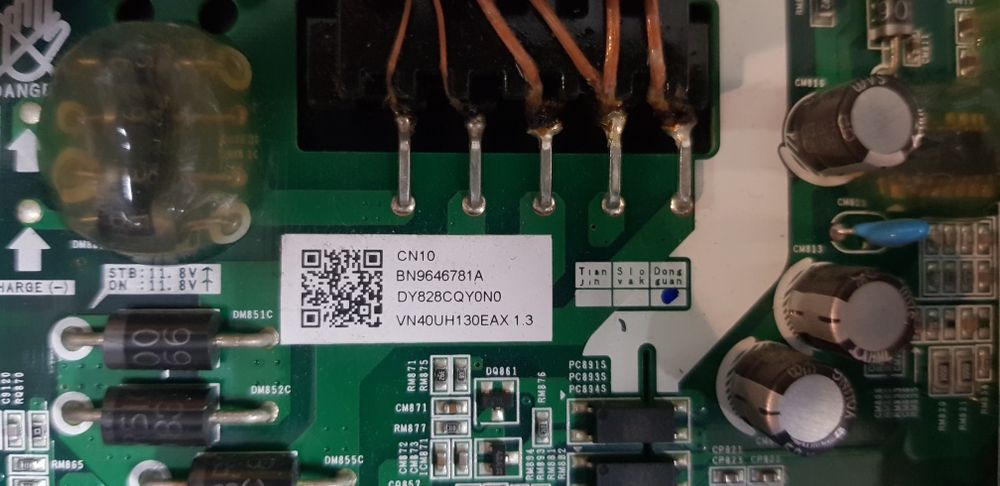 Placa samsung tv bord