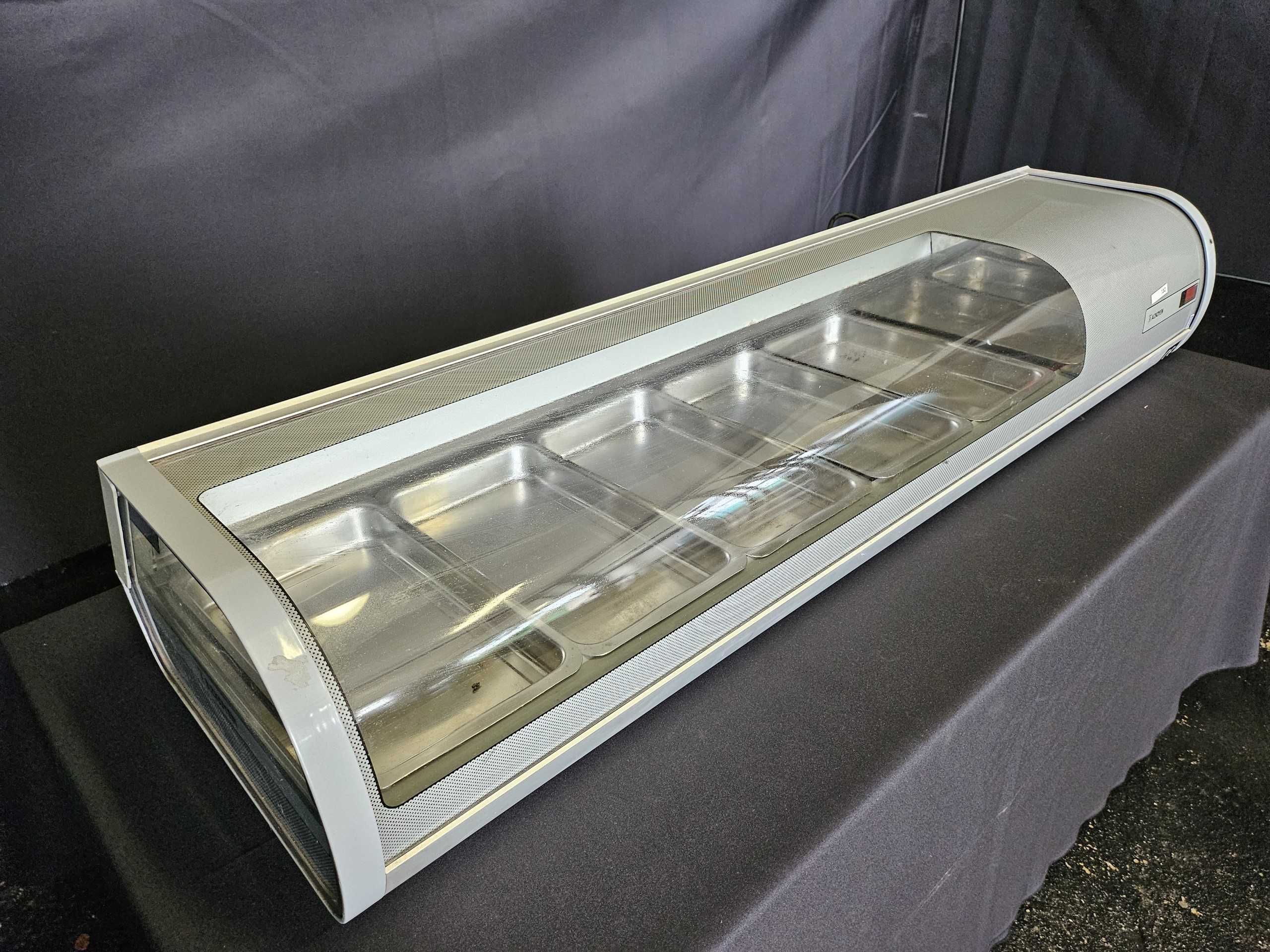 Vitrine refrigerada de bancada