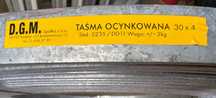 bednarka ocynkowana  50 kg 30x4 mm