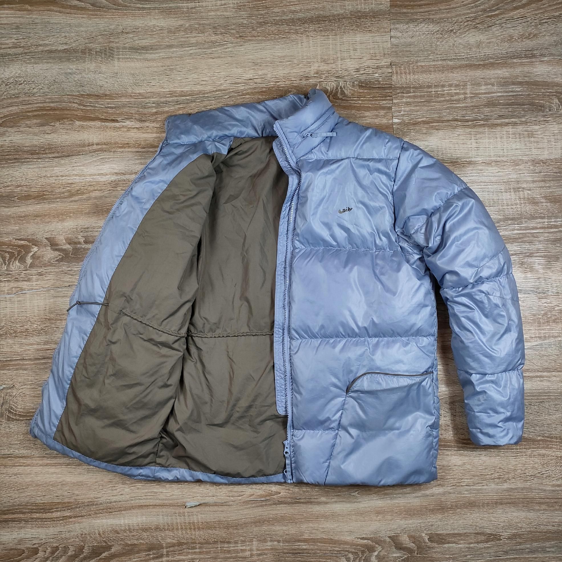 NIKE Kurtka Puchowa Zimowa Pastelowa Damska r. L